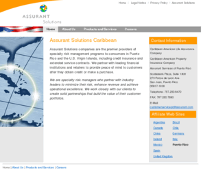 calac.com: Specialty Risk Management Products $amp; Services - Assurant Solutions
Assurant Solutions offers clients specialized insurance products. Extended Protection Solutions, Wireless, Diversified Financial Services, Preneed, International