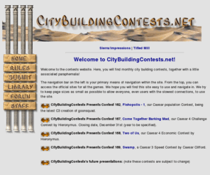 citybuildingcontest.com: Welcome to CityBuildingContests.net
