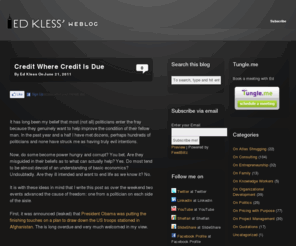 edkless.com: Ed Kless' Weblog — My random thoughts about everything, work, family, friends, politics. It’s all related.
My random thoughts about everything, work, family, friends, politics. It’s all related.