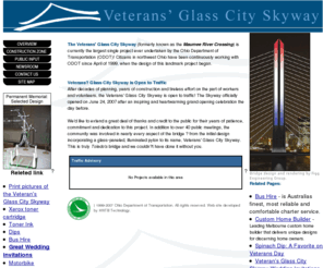 lookuptoledo.org: Maumee River Crossing
This web site will provide ongoing information related to the design and construction of a new high-level, cable-stayed bridge and associated roadway approaches over the Maumee River in Toledo, Ohio.