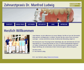 ludwig-implantat.de: Implantate, Zahnimplantate, Zahnarztpraxis Dr. Manfred Ludwig
Zahnimplantate, Implantate und Patienteninformationen