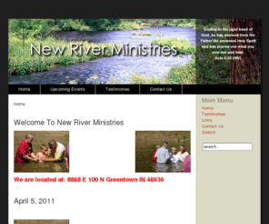 newriverministries.org: New River Ministries - Home
The online home of New River Ministries in Greentown, Indiana.