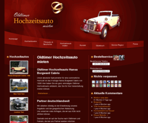 oldtimer-hochzeitsauto-mieten.de: Oldtimer Hochzeitsauto mieten |
Mieten Sie Oldtimer in Köln und Umgebung bei Oldtimer Hochzeitsauto mieten. Uns ist wichtig, dass Sie sich an dem Tag, an dem wir Sie in einem unserer Oldtimer oder Youngtimer Hochzeitsautos zu Ihrem Veranstaltungsort fahren dürfen, wohl fühlen.