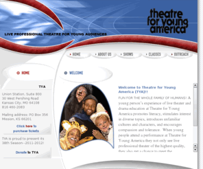 tya.org: Theatre For Young America - KCMO
