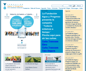 aguayprogreso.com: Fundación Agua y Progreso
La Fundación tiene como objeto potenciar y favorecer el desarrollo de un uso racional y solidario de los derechos relativos al agua, así como el impulso cívico e institucional en defensa de una política hídrica adecuada a las necesidades de la Comunidad Valenciana. En este sentido, son fines generales de la Fundación: La defensa y apoyo, bien directamente o a través de otras organizaciones, desde el ámbito social y participativo, de los derechos de los valencianos a un equilibrio hídrico nacional que los equipare con el resto de los ciudadanos. Seguimiento exhaustivo de las iniciativas estatales y de la Unión Europea con una incidencia directa en materia de infraestructuras que afecten a la Comunidad Valenciana, en relación con las políticas de agua iniciadas. Impulsar y facilitar el conocimiento entre los ciudadanos, empresas e instituciones de la Comunidad Valenciana de las iniciativas en materia hídrica que tengan incidencia en la Comunidad Valenciana. A estos efectos, la Fundación arbitrará instrumentos que faciliten acceso directo de los ciudadanos a tales iniciativas, mediante el empleo de los sistemas y herramientas propios de la Sociedad de la Información. Formación, información y sensibilización de la sociedad a través de acciones tales como jornadas de sensibilización, seminarios informativos y conferencias, así como otras actuaciones a estos efectos