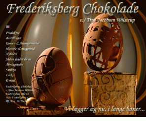 frederiksbergchokolade.dk: Frederiksberg Chokolade
Frederiksberg Chokolade, Håndlavet chokolade siden 1926, firma gaver