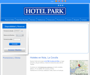 hotelparkrianoia.com: Hoteles en Noia. Hoteles en La Coruña | Hotel Park Ria Noia
Hoteles en Noia. El Hotel Hotel Park Ria Noia es un hotel en la Coruña situado en la Ria de Noia.