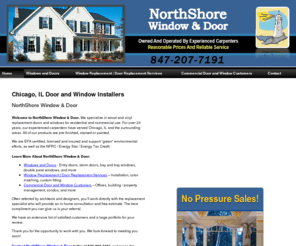 nswindowanddoor.com: Door and Window Installers Chicago, IL
NorthShore Window and Door provides wood and vinyl replacement doors and windows to Chicago, IL. Call 847-207-7191 No Pressure Sales.