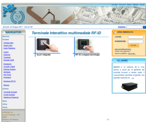 apromix.com: APROMIX Web Site
APROMIX progetta e sviluppa soluzioni integrate per controllo accessi, gestione presenze, sicurezza, automazioni e sistemi elettronici di identificazione RF-ID