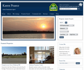 delavanlake.com: Karen Pearce
Keefe Realestate Agent