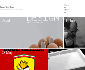 javierreig.com: Web de Javier Reig Insa.
Artículos sobre diseño, arquitectura, wordpress y recursos en general para diseño.