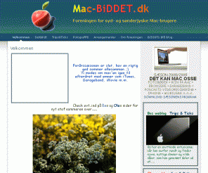 mac-biddet.dk: Velkommen | Mac-BiDDET.dk
foreningen for mac-brugere i syd- og sønderjylland. Nyheder fra mac-verdenen