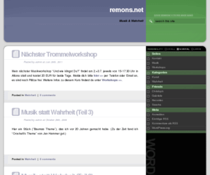 remons.net: remons.net
Musik & Wahrheit