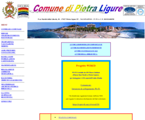 comunepietraligure.it: COMUNE DI PIETRA LIGURE
Pagina Principale del Sito Istituzionale del Comune di Pietra Ligure