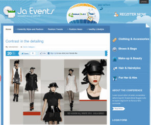 hahustyle.com: Welcome to JA Events
Joomla! - the dynamic portal engine and content management system