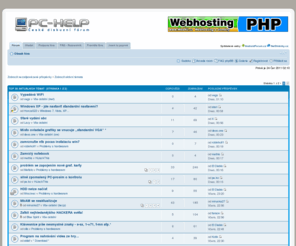 pc-help.cz: PC-HELP.CZ • počítačové fórum
České diskuzní fórum o počítačích