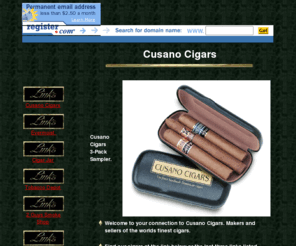 webcigar1.com: Cusano Cigars
Enter a brief description of your site here