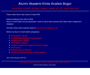 alumni-akabogor.net: Alumni AKA - Akademi Kima Analisis - Bogor
