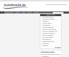 autotime24.com: Autotime24.de - Das Auktionshaus für Mobilität-Autotime24, Autoersatzteile, Motor, Reifen, Felgen, Auto, Kompletträder Anhänger, Auto ersatz teile
Ein Klick näher dran. Schneller, übersichtlicher, preiswerter: Das neue Auktionsportal für Mobilität Autotime24 mit
	integriertem Shop bringt Sie schneller ans Ziel. Hier erwarten Sie vielfältige und umfangreiche
	Angebote von gebrauchten Kfz- und Kfz-Teilen sowie ein exzellenter Service. Wir prüfen jedes Verkäufer-Profil persönlich und bieten so einen virtuellen Marktplatz für dynamische Anbieter und
	Käufer mit einem hohen qualitativen Anspruch.Autotime24.de - Das Auktionsportal für Mobilität.