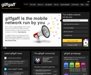 giffgaff.net: Free SIM Cards | Unlimited Mobile Internet and Texts | giffgaff
Get 250 minutes, unlimited texts and unlimited mobile Internet for only £10 with giffgaff.