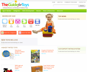 guide-for-toys.org: The Guide for Toys - Unbiased Reviews and Ratings of Toys
The Guide for Toys