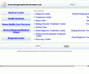 mcleodregionalmedicalcenter.com: mcleodregionalmedicalcenter.com

