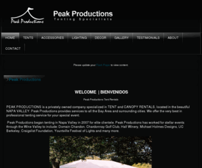 nvpeakproductions.com: Peak Productions
Joomla! - the dynamic portal engine and content management system