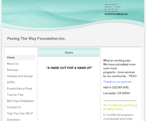 pavingthewayfd.com: Paving The Way Foundation - Home
Paving The Way Foundation