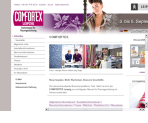 comfortex.de: COMFORTEX - Fachmesse für Raumgestaltung
COMFORTEX - Fachmesse für Raumgestaltung