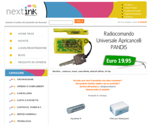 cartucceok.net: Cartucce compatibili, toner, cancelleria, articoli ufficio, ttr fax, carta fotografica
Cartucce compatibili, toner, cancelleria, articoli ufficio, ttr fax, carta fotografica, rigenerati, ricostruiti, refill, inchiostri