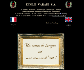 ecole-varadi.ch: ECOLE VARADI - COACHING GENEVE - COURS DE LANGUES GENEVE
 ECOLE GENEVE - COACHING GENEVE - COURS DE LANGUES GENEVE (ECOLE VARADI - COACHING GENEVE - COURS DE LANGUES GENEVE)