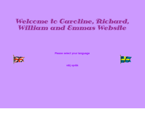richardneilson.com: Caroline & Richard
Welcome to Caroline and Richard's Website