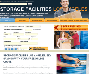 storagefacilitieslosangeles.com: Los Angeles Storage Facilities
Storage Facilities Los Angeles. Lowest possible storage rates on Storage Facilities in Los Angeles. Huge discounts!