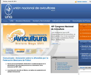 una.org.mx: Union Nacional de Avicultores
Joomla! - el motor de portales dinámicos y sistema de administración de contenidos