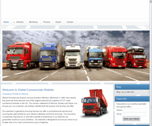 global-commercials.com: used daf trucks, truck exporters, truck exports, used commercial vehicles - Global Commercials
Global Commercials Exports Ltd was formed in Windsor, Berkshire in 1986. Over twenty five years we have become one of the largest professional suppliers of DAF used commercial vehicles in the UK.  Our mission statement of 'Service, Quality and Value' is t