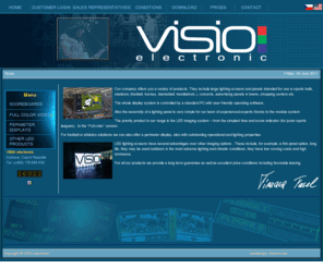 ledscoreboards.net: VISIO electronic
Visio electronic, výroba a montáž světelných reklam a panelů.