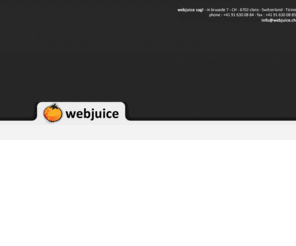 webjuice.ch: webjuice sagl
La creazione, produzione e gestione di siti internet, extranet e intranet, la realizzazione e produzione di prodotti multimediali in genere, lo sviluppo, l'istallazione e la vendita di prodotti e materiale informatici, la consulenza, l'assistenza e l'organizzazione di corsi nell'ambito dell'informatica, la gestione d'informatica di produzione, lo svolgimento di attività di e-commerce e l'organizzazione di eventi e servizi pubblicitari; la partecipazione ad aziende con fine similare in Svizzera ed all'estero ed in genere ogni attività in relazione diretta o indiretta con lo scopo.