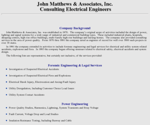 johnmatthewsconsulting.com: John Matthews & Associates, Inc.
