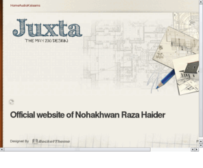 razahaider.com: Syed Raza Haider Rizvi
Official website of Nawhakhwan Syed Raza Haider Naqvi