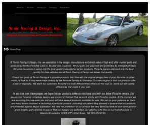 roninracinganddesign.com: Home Page
Home Page