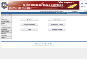 buholegal.com: BuhoLegal - Actividad Judicial y Lista de Acuerdos en