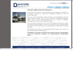 davicore.com: DAVICORE Metallhandel
