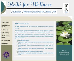 lorrainegeorge.com: Reiki4Wellness.com - Reiki Touch by Lorraine George
