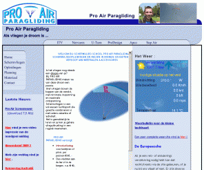 proair.nl: Welkom bij Pro Air Paragliding
