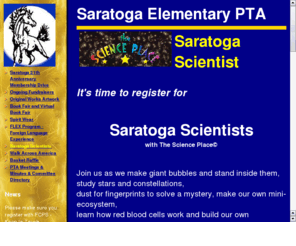 saratogapta.org: Saratoga Elementary PTA
Saratoga Elementary PTA