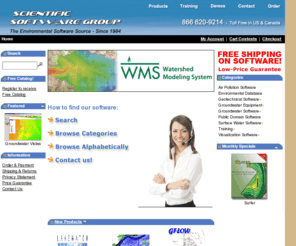 scisoftgroup.com: Scientific Software Group - Provider and Source of environmental software, groundwater software for water resources engineering
Scientific Software Group is the premier provider of groundwater software, environmental software, groundwater modeling software, surface water modeling software, hydrology software, hydraulic engineering software, geotechnical software, borehole log software, surface mapping and contouring software, bioremediation, natural attenuation, storm water modeling, and air dispersion modeling software (air pollution software) for creating models and analysis of water resources applications.