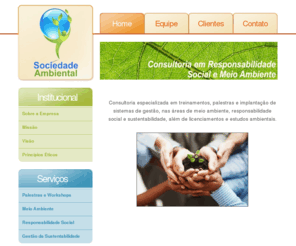 sociedadeambiental.com.br: Site em Construção
Sociedade Ambiental - Consultoria em Responsabilidade Social e Ambiental