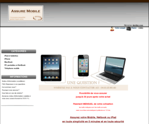 assuretonmobile.com: AssureMobile.com - Assure Mobile
Assurez vos produits nomades sur AssureMobile.com en toute simplicité