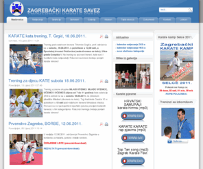 karate-zg.hr: Zagrebački Karate Savez
Službene stranice Zagrebačkog karate saveza. Novosti, galerija slika, dokumenti, karate forum.