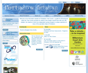 portadowntown.com: Portadown Town Centre - The Modern Market Town
Welcome to the information website for Portadown Town Centre - a guide for all businesses within the Town Centre and also for visitors to the